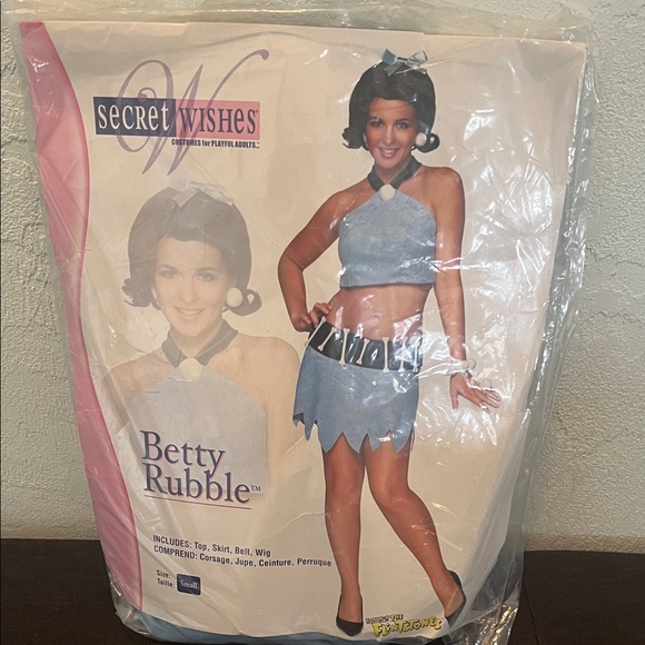 Betty Rubble Secret Wishes Accessories - # 0756+ Betty Rubble Costume - Blue
